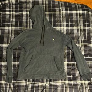 Volcom blue hoodie medium